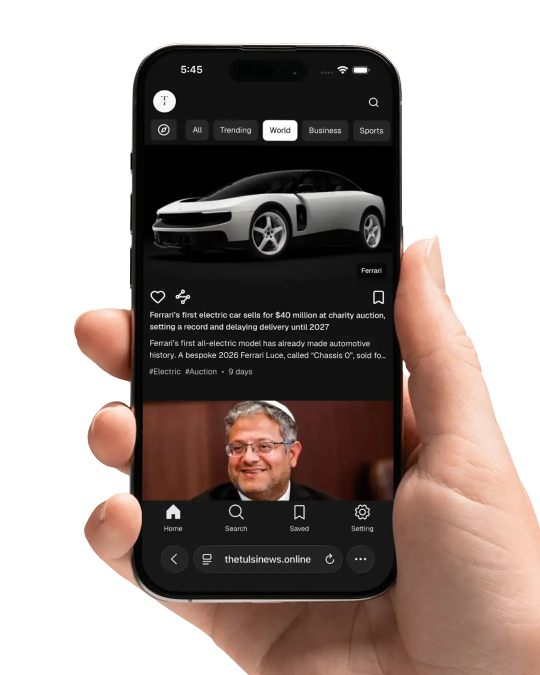 The Tulsi News app